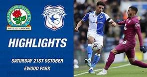 Highlights: Blackburn Rovers v Cardiff City