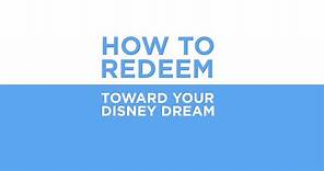 How to Redeem Disney Rewards Dollars with Disney® Visa® Credit Card
