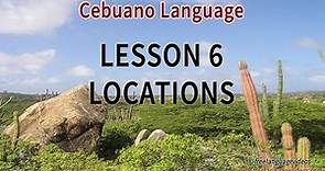 Learn Cebuano 500 Phrases for Beginners - Part 6 - Locations