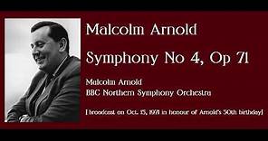 Malcolm Arnold: Symphony No 4 [Arnold-BBC NSO]
