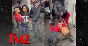 Chilli & Matthew Lawrence Seen Going Strong At Falcons Game | TMZ