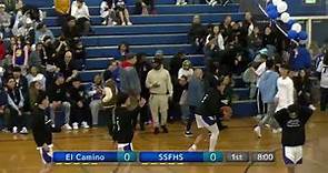 SSFHS vs El Camino Boys Basketball 2-10-23 "Senior Night"