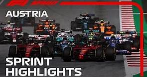 F1 Sprint Highlights | 2022 Austrian Grand Prix