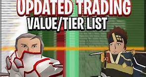 [UPDATED] *NEW* TRADING TIER/VALUE LIST! Anime Adventures