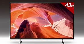 【SONY 索尼】BRAVIA 43型 4K HDR LED Google TV顯示器 KM-43X80L | 電視 | Yahoo奇摩購物中心