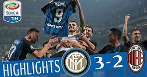Inter - Milan 3 - 2 - Highlights - Giornata 8 - Serie A TIM 2017/18