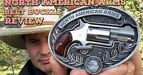 North American arms belt buckle review.