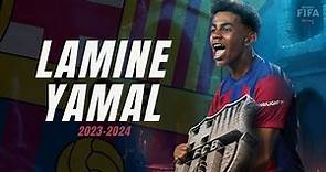 Lamine Yamal 23/24 - La Nueva JOYA del Barcelona | Crazy Dribbling Skills, Tricks & Goals | HD