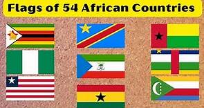 54 Africa Flags | African Countries | Flags of African Countries