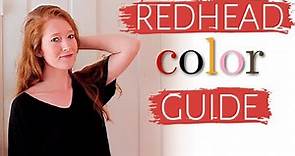 The REDHEAD GUIDE to WEARING COLORS // Colors to Wear for Redheads