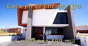 Moderna Casa en Venta en Querétaro, en El Encino en 4 millones 399 mil