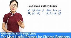 The Most Useful Phrases for Chinese Beginners | MUP 01 | Mandarin Lessons