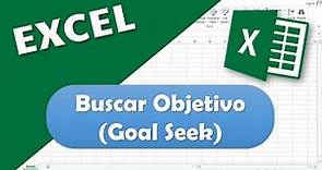 Excel: Buscar Objetivo (Goal Seek) con ejemplo de Monto a interés compuesto (teK9pmtSALo)