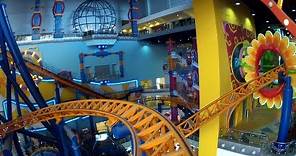 Supersonic Odyssey Roller Coaster POV Times Square Theme Park Malaysia (Cosmo's World) HD