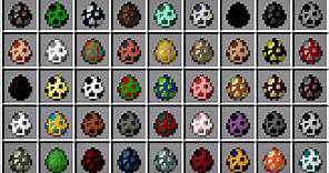 Minecraft - All Spawn Eggs.