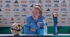 'What a feeling': England's Lauren Hemp on reaching the World Cup final – video