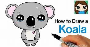 How to Draw a Koala Super Easy and Cute
