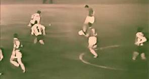 Asi jugó Silvio Marzolini vs Polonia en 1966 (Amistoso previo al mundial)