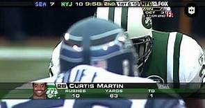 Curtis Martin's 2 TD, 134-YD Day vs. Seahawks in 2004 | NFL Throwback | The New York Jets | NFL
