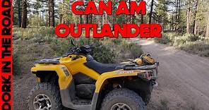 Can Am Outlander 800R: A Dual Sport Motorcycle Rider's Test Ride and First Impressions