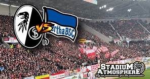 Atmosphere SC Freiburg - Hertha BSC (01.04.2023)