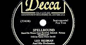 Hitchcock music: Spellbound Theme - Leo Reisman (1946)