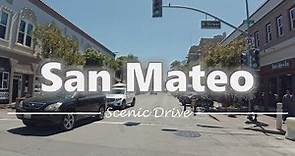 Driving in Downtown San Mateo, California - 4K60fps