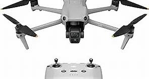 DJI Air 3 (DJI RC-N2), Drone with Medium Tele & Wide-Angle Dual Primary Cameras, 46-Min Max Flight Time, Omnidirectional Obstacle Sensing, 48MP Photos, 4K/60fps HDR, Compliance with FAA Remote ID