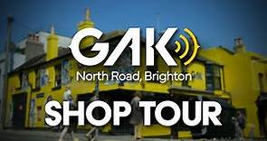 Take a Look Round our Brighton Store! | GAK Shop Tour 2023