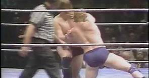 Bob Backlund vs Stan Hansen Madison Square Garden February 16 1981 WWF