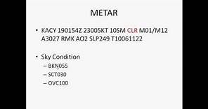 How to read a METAR
