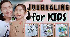 HOW TO make Journaling for Kids more fun | Learning With Claire | Kids Activities at Home #journal