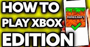 How To Play Minecraft Xbox One Edition on Xbox Series S [EASY!]