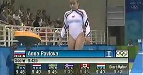 Anna Pavlova (RUS) - 2004 Olympic Games - Vault Event Final