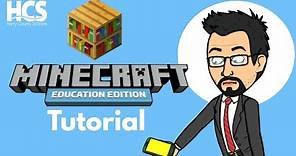 Minecraft Education Edition Tutorial #MinecraftEDU