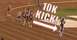 Charles Hicks Is Back! HUGE Kick & Celebration To Win Stanford Invite 10K