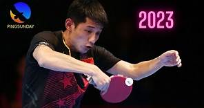 Zhang Jike - the best backhand in the world