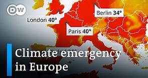 Extreme heat breaks temperature records across Europe | DW News