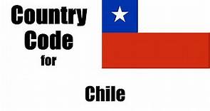 Chile Dialing Code - Chilean Country Code - Telephone Area Codes in Chile