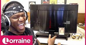 KSI Reveals His Shrine to Lorraine Kelly After Fans Spot Her in His Videos | Lorraine