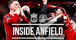 Inside Anfield: BEST view of Anfield win! Liverpool 3-1 Sheffield United