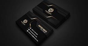 Make a Professional Business Card Template - Photoshop Cc Tutorial