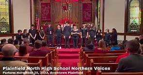 Plainfield North High School Northern Voices perform