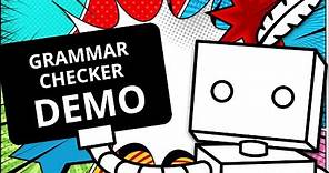 Grammar Checker Tool Demo | QuillBot Official