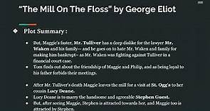 "The Mill On The Floss" by George Eliot | Summary and Analysis | UGC NET | English Literature