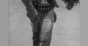Wanted Dead or Alive clip Josh Randall Mares Leg Gun Belt & Holster Steve McQueen - Old Trading Post