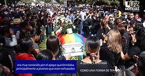 Así le dieron el último adiós a Juventino «Violeta Navarrete», reina de la Diversidad de San Miguel Zapotitlán