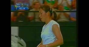 Kim Clijsters vs Ai Sugiyama 杉山愛 Highlights - Hopman Cup 2001