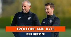 PRESS CONFERENCE | Richie Kyle and Paul Trollope on joining as assistant-managers!