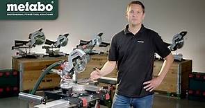 Metabo presents: Mobile M-class mitre saws